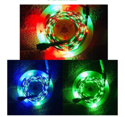 Yeelite LED Strip Lights w/ Remote & Adaptor 2835 DC 12V RGB LED Light Outdoor