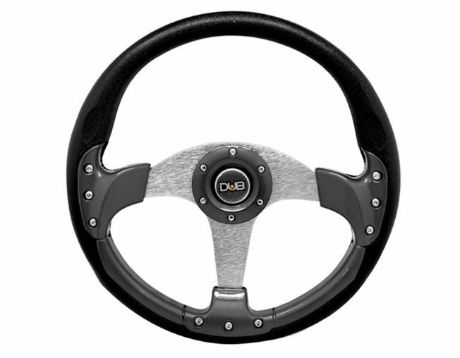 Dub Steering Wheel #56A (Grey) Steering Wheels & Accessories