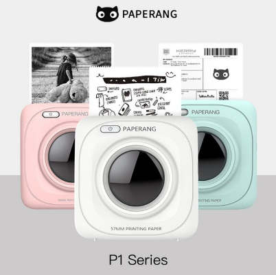 Paperang P1 Portable Thermal Printer with Free Roll of Paper