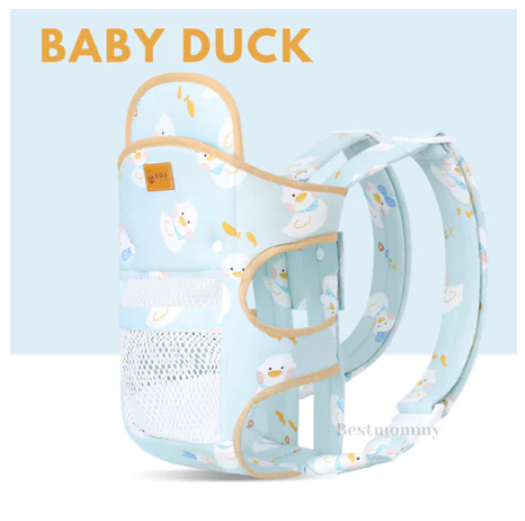 BestMommy Baby Carrier 4-Way Use With Kangaroo Travel Waist Bag Infant Comfortable Breathable Sling C2