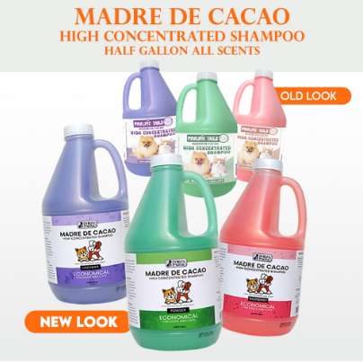 FIPRO Prolific Tails Madre de Cacao Shampoo 1.892 Liters (Half Gallon) Anti Bacterial,Mange & Fungal