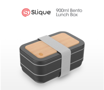 SLIQUE Persona Lunch box w/PP Spork Included | Compartment 900ml BPA Free Amazing Gift idea