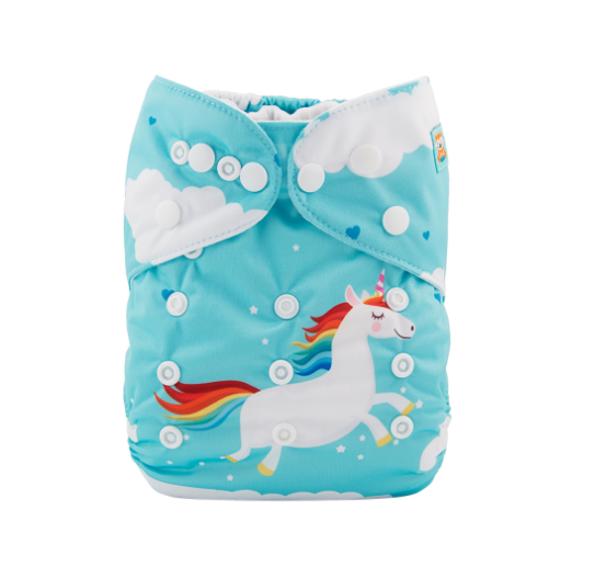 Alva Baby Cloth Diapers Washable Reusable Real Cloth Pocket Nappy Diaper Only D36