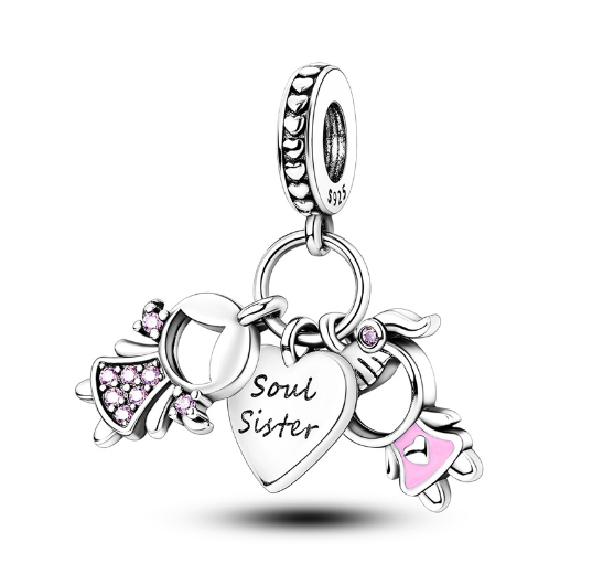 25 Sterling Silver Dog Bone Charm Suitable For Pandora Bracelet DIY 0027