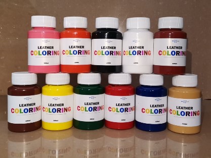 WinsCloud Leather Coloring Paint for All types of Leather Goods 100ml