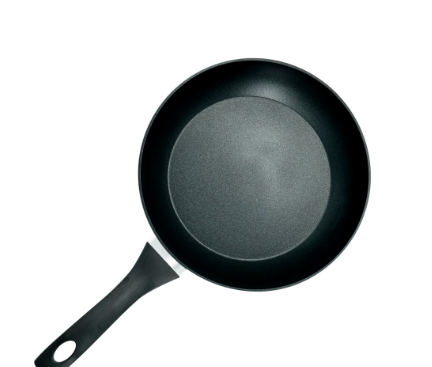 Nonstick Frying Pan Induction Bottom Aluminum Alloy and Scratch Resistant Body