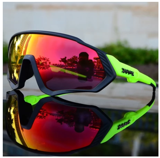 Kapvoe Cycling Glasses Outdoor Sports Shade Goggles UV400 Bicycle Bike Sunglasses Fashion Polarized Glasses KG19