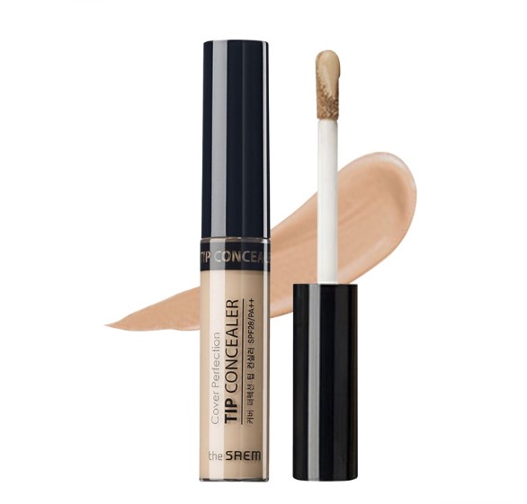 The Saem Cover Perfection Tip Concealer 02 Rich Beige