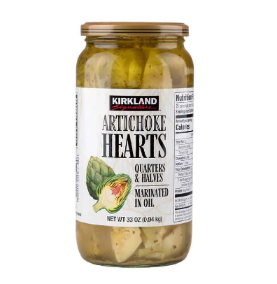 Kirkland Signature Artichoke Hearts 33 oz