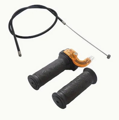 Twist Throttle Accelerator Grip And Cable For 47cc 49cc Mini Dirt Bike ATV Quad Pocket Mini Motorcycle 22mm Handlebar Universal