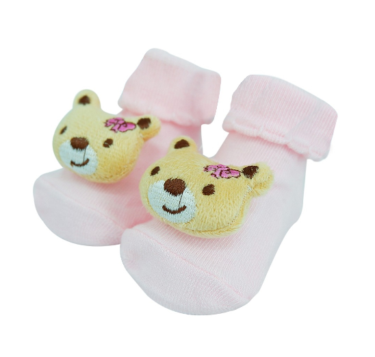 Anti-Skid Animal Character Baby Shoes Sock for Newborn S6