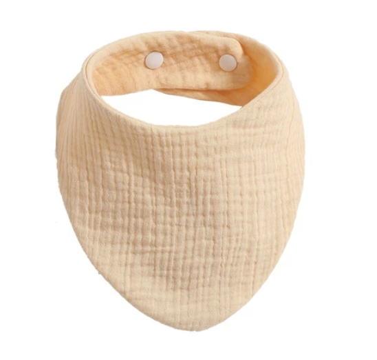 Some Hot Baby Simple Design Soft Pure Cotton Gauze Bibs Burp Cloths Saliva Towel Feeding Triangle Bandana Towels Apron B6