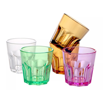 Reusable Plastic Cup | Set of 3 Drinkware Cup
