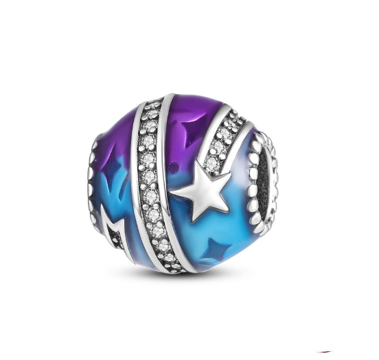 Genuine 925 Silver Little Boy Fox Rose Pyramid Mummy Charms Fit Original Charm Bracelets Diy Moon Cat Schnauzer Pendant For Jewelry S17