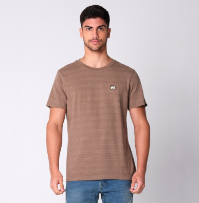Wrangler Men's Roundneck Fang Logo