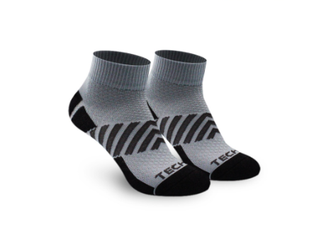 Burlington Men’s TechGear Flexion X-Trainer Thick Sports Ankle Socks