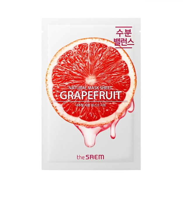 The Saem Natural Grapefruit Mask Sheet