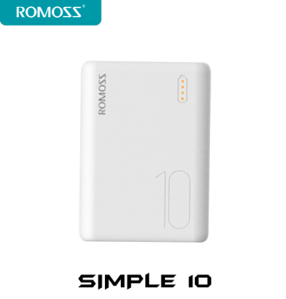 ORIGINAL ROMOSS Powerbank "Simple 10" 10000mAh Power Bank
