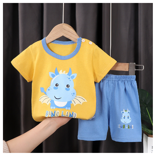 Boy Clothes Corp Terno for Kids Boys Fashion Sando Shorts Set Summer Terno For Kid Boy D11