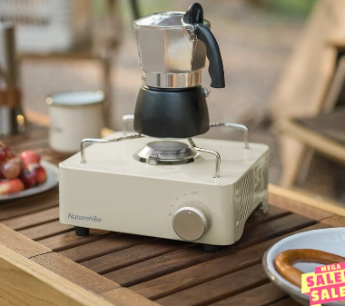 Naturehike Mini Gas Stove Camping Cassette Stove Outdoor Portable Cooker Stove Picnic Cooking Burner Cooking Utensil