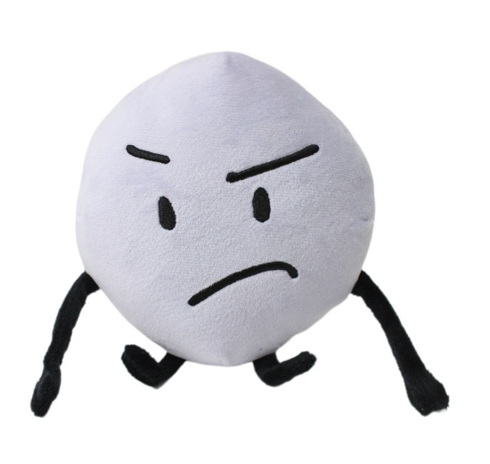 Plush Toy Leafy Firey Flower Block Waterdrop Bubble Plushie Pillow Doll Kids L16