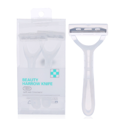 GLADKING 2 Pieces Women's Disposable Shaving Razor