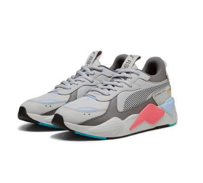 PUMA Unisex RS-X Games Sneakers (Gray)