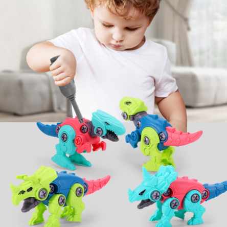 DIY Assemble Dinosaur Model Intelligence Manual dexterity Development Educational Toys For Kids