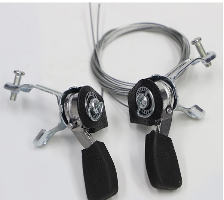 Bicycle Mountain Bike Shifter Semi-Alloy 5 6 7 Speed Set Ord