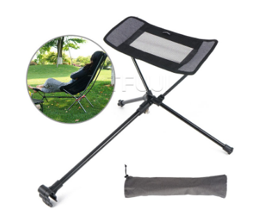 Chair Accessories Portable Retractable Footrest Lazy Foot Drag Retractable Release Leg Stool