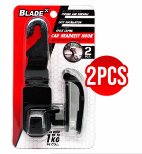 Blade Car Headrest Hook (Black)