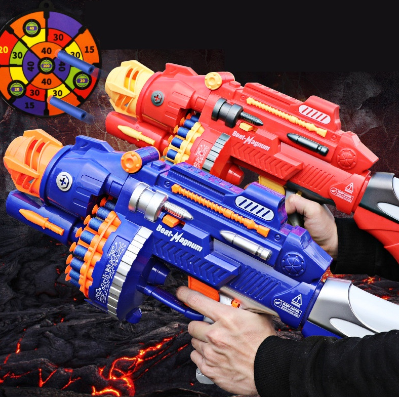 Toys for Kids Children Soft Bullet Gun Toys(with 12pcs bullet)