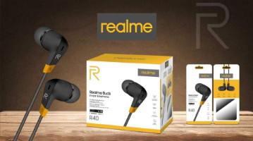 R40 Universal Headset High Quality Real Me Buds In-ear Earphone
