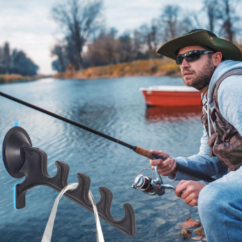 Inside Car Rod Holder Truck Fishing Rod Holder With Suction Cup Easy To Move And Adjustable Fishing Pole Rack For phdph