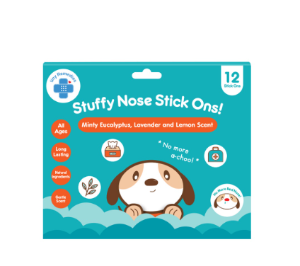 Tiny Buds Stuffy Nose Stick Ons 12's