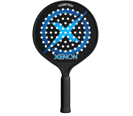 Xenon Vortex Platform Tennis Paddle | Oversize Head | Even Balance Point | Medium Firmness Foam Core | Power and Control | 4.25” Grip