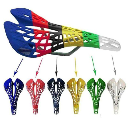 VERTU Ultra-light Shockproof Spider Web Bike Bicycle Seat Hollow Saddle MTB 24H for ship