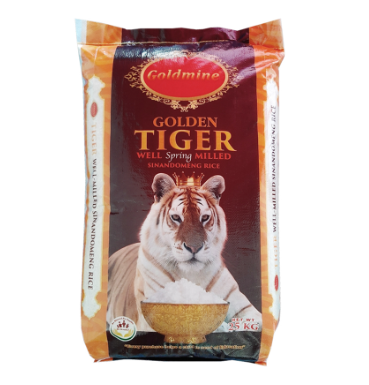 Goldmine Tiger Well Spring Milled Sinandomeng Rice 25kg