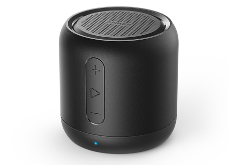 Soundcore by Anker Mini Bluetooth Speaker FM Radio Portable Bluetooth Speaker 66ft connection range