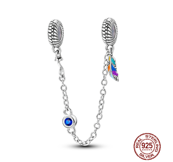 New Arrivals 925 Silver Life Tree Pendants Feather Planet Trunk Travel Girl Charms Beads Fit Original Pandora Charms Bracelet Women DIY Jewelry 0050