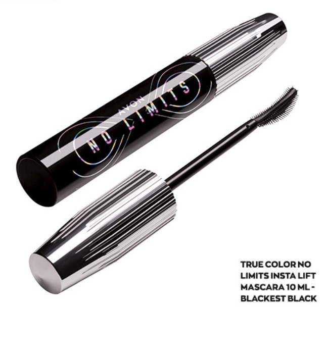 Avon Color No Limits Insta Lift Mascara Blackest Black 10ml