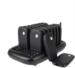 Retekess TD175 Restaurant Pager System Calling System Service Pagers for 7 Call Modes 500M Long Distance Plug and Play 16 Buzzers