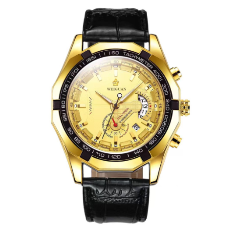 Binbond Original Luxury Watch Calendar Waterproof Luminous Luxury Stainless Steel Fashion Business Quartz Watch Men's Watch M02