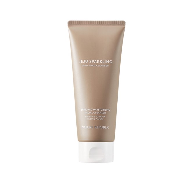 Nature Republic Jeju Sparkling Mud Foam Cleanser