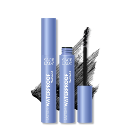 SACE LADY Waterproof Mascara Extra Black Long-Lasting Thick Lengthening Eye Makeup