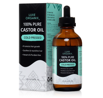 Luxe Organix Castor Oil Drops 120mL