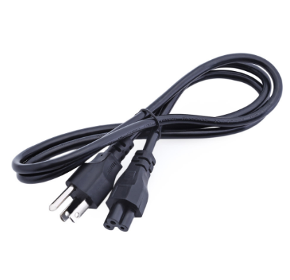 1.5m Laptop Power Cord Three Holes Plum Power Cord