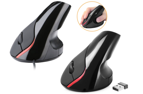 M-001 Wireless 2.4Ghz Optical Vertical Ergonomic Mouse
