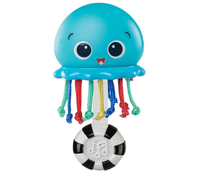Kids II Baby Einstein Ocean Glow Sensory Shaker Musical Toy