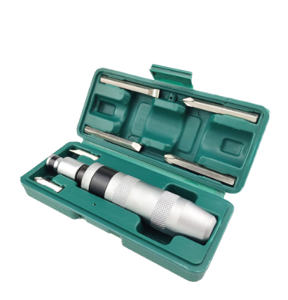 Manual Reversible Impact Screwdriver Disengage Rusted Fasteners Or Frozen Bolts 7Pcs